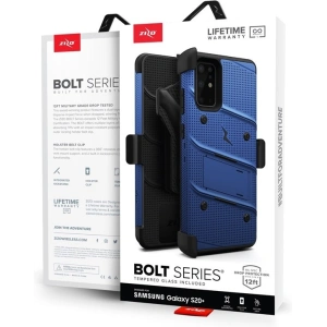 Kup Páncélozott tok Zizo Bolt Cover Samsung Galaxy S20+ Plus és állvány & övtartó (Kék/Fekete) - ZIZ033BLUBLK - {ean13} - Sklep Home Screen