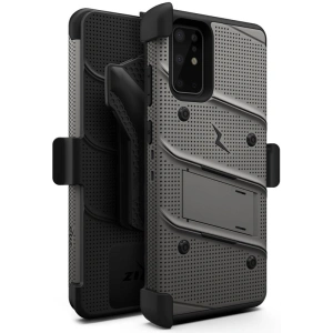 Kup Páncélos tok Zizo Bolt Cover Samsung Galaxy S20+ Plus és állvány & övtartó (Fegyverfém szürke) - ZIZ034GRY - {ean13} - Sklep Home Screen