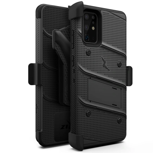 Kup Pereche de etui Pancerne Zizo Bolt Cover Samsung Galaxy S20 Ultra și suport & prindere pentru curea (Negru/Negru) - ZIZ035BLK - {ean13} - Sklep Home Screen