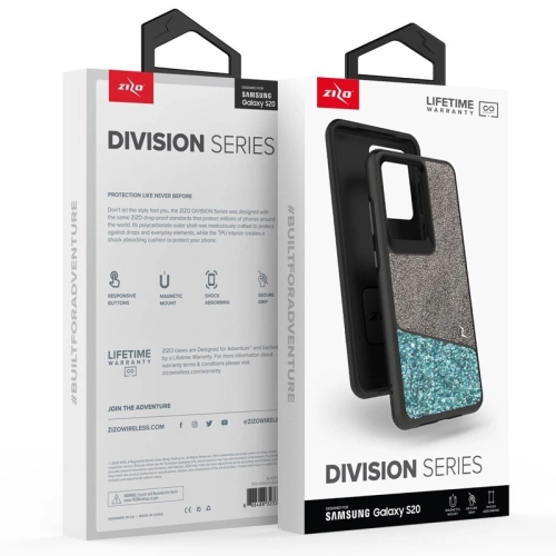 Kup Etui Zizo Division Samsung Galaxy S20 (Fekete/Menta) - ZIZ036BLKMNT - {ean13} - Sklep Home Screen