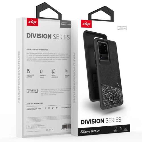 Buy Zizo Division - Case Samsung Galaxy S20 Ultra (Stellar) - ZIZ042STE - {ean13} - Home Screen Store Europe