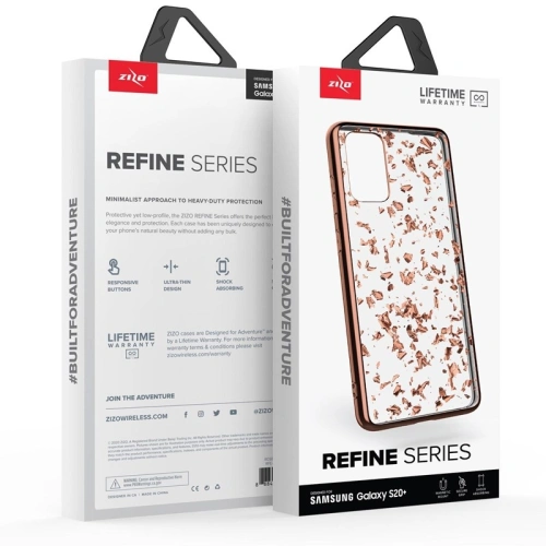 Buy Zizo Refine - Case for Samsung Galaxy S20+ (Rose Gold Exposure) - ZIZ046RS - {ean13} - Home Screen Store Europe