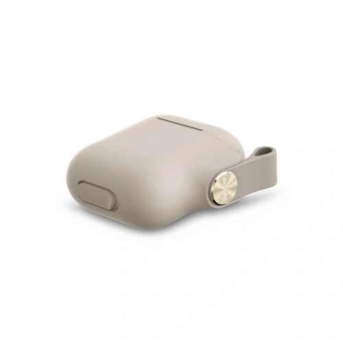 Buy Moshi Pebbo Case for AirPods with Detachable Wrist Strap and LintGuard™ Protection - Savanna Beige - MOSH073BEI - {ean13} - Home Screen Store Europe