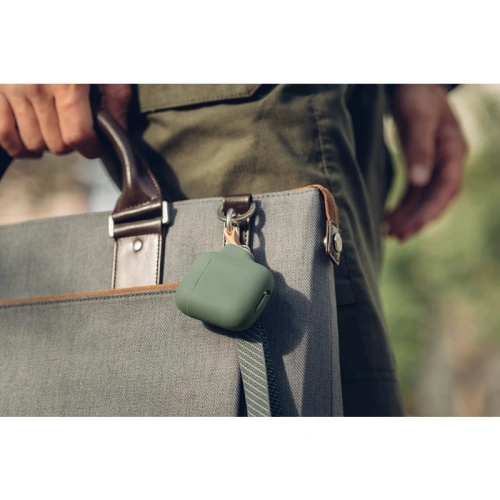 Kup Moshi Apple Tasche Pebbo AirPods mit abnehmbarer Handschlaufe (Mintgrün) - MOSH074GRN - {ean13} - Sklep Home Screen