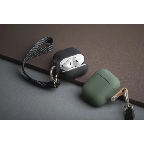 Kup Moshi Apple Tasche Pebbo AirPods mit abnehmbarer Handschlaufe (Mintgrün) - MOSH074GRN - {ean13} - Sklep Home Screen