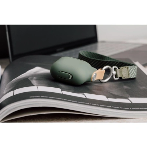 Kup Moshi Apple Tasche Pebbo AirPods mit abnehmbarer Handschlaufe (Mintgrün) - MOSH074GRN - {ean13} - Sklep Home Screen