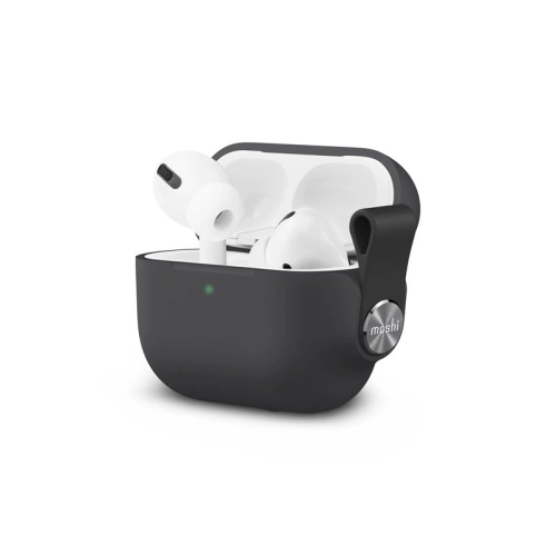 Kup Etui Moshi Pebbo Apple AirPods Pro s odnímatelným páskem na ruku (Shadow Black) - MOSH075BLK - {ean13} - Sklep Home Screen