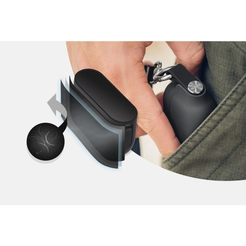 Kup Etui Moshi Pebbo Apple AirPods Pro s odnímatelným páskem na ruku (Shadow Black) - MOSH075BLK - {ean13} - Sklep Home Screen