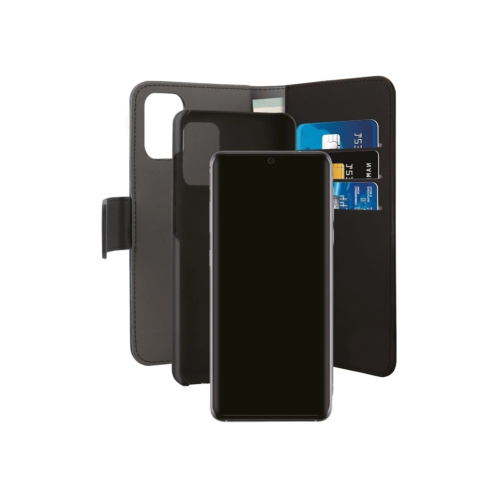 Etui PURO Wallet Detachable 2w1 Huawei P40 Pro (czarny)