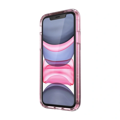 Kup Etui Speck Presidio Clear with Glitter iPhone 11 MICROBAN rózsaszín csillám/átlátszó bevonattal - SPK052RS - {ean13} - Sklep Home Screen