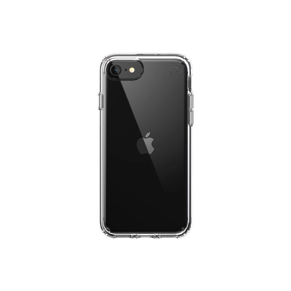 Etui Speck Presidio Perfect-Clear Apple iPhone SE 2022/SE 2020/8/7 z powłoką MICROBAN Clear