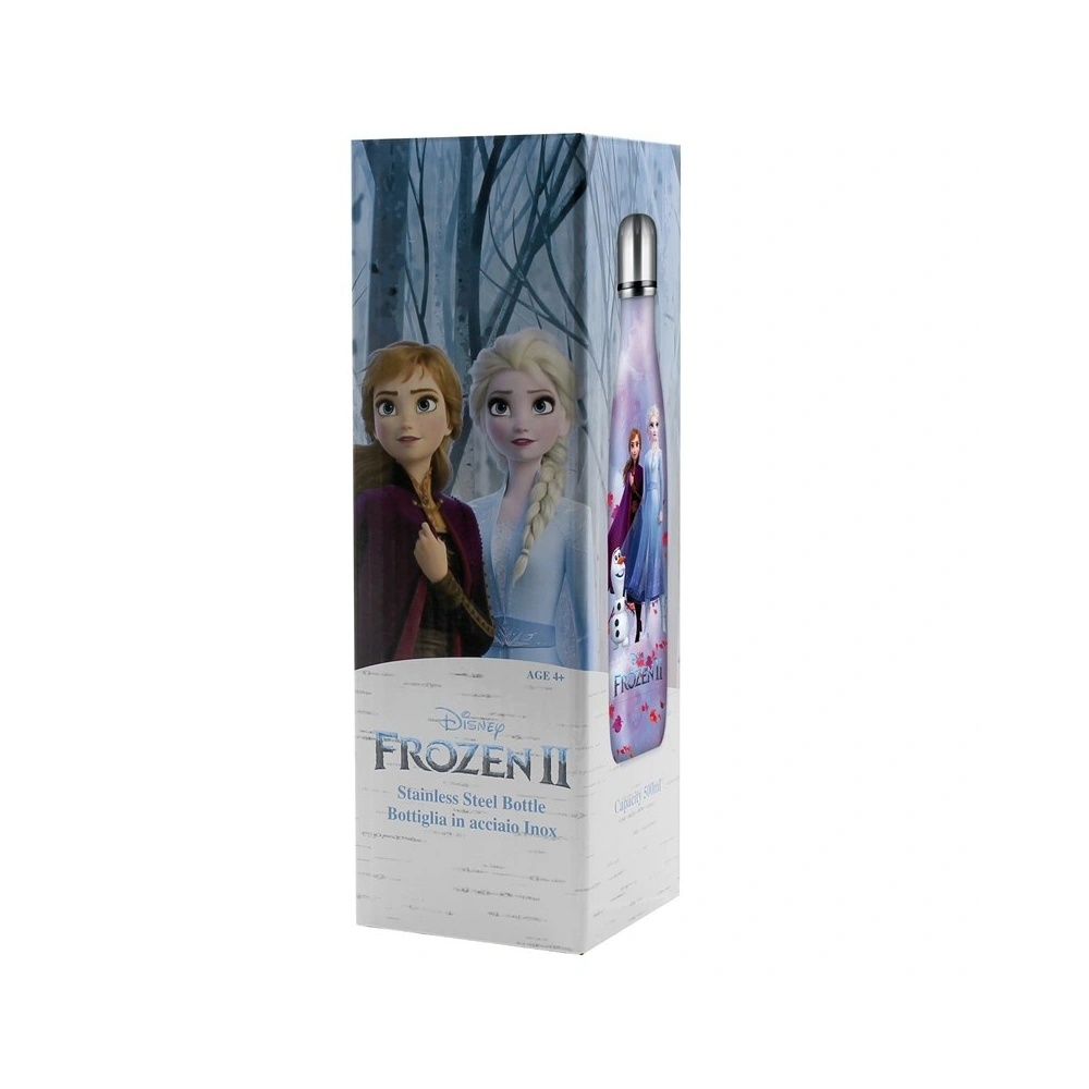 Butelka ze stali nierdzewnej Disney FROZEN II 500ml Kraina Lodu 2 (Pink)