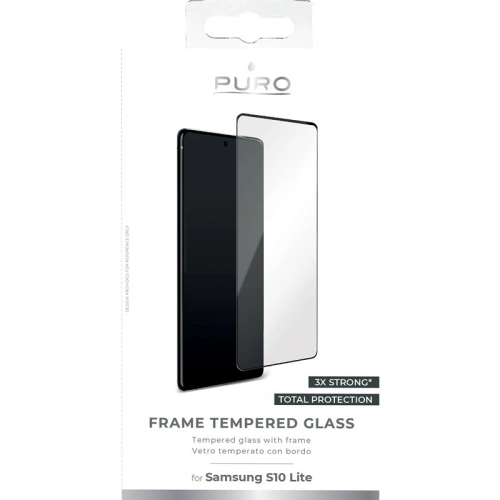 Kup Sklo tvrzené PURO Premium Full Edge Tempered Glass Case Friendly Samsung Galaxy S10 Lite - PUR246 - {ean13} - Sklep Home Screen