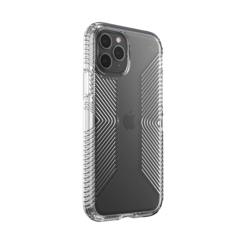 Kup Etui Speck Presidio Perfect-Clear with Grips iPhone 11 Pro MICROBAN Clear bevonattal - SPK045CLR - {ean13} - Sklep Home Screen