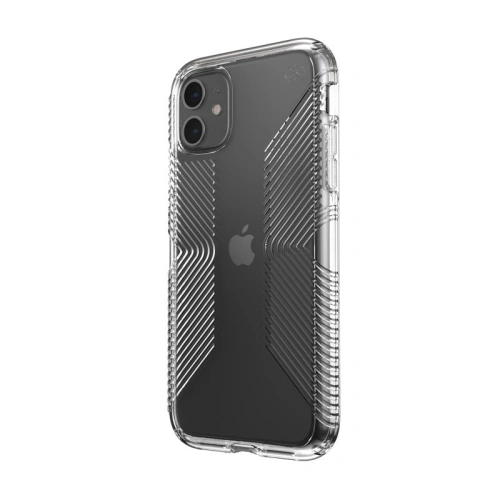Kup Etui Speck Presidio Perfect-Clear with Grips iPhone 11 s povrchovou úpravou MICROBAN Clear - SPK044CLR - {ean13} - Sklep Home Screen