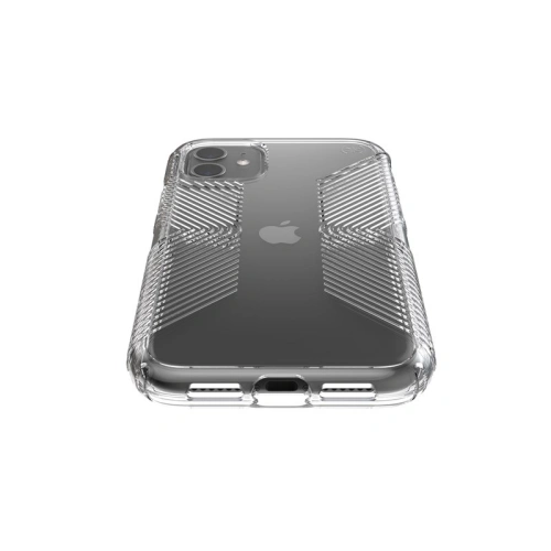 Kup Etui Speck Presidio Perfect-Clear with Grips iPhone 11 s povrchovou úpravou MICROBAN Clear - SPK044CLR - {ean13} - Sklep Home Screen