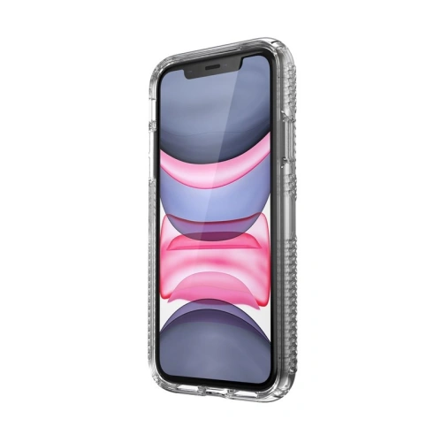 Kup Etui Speck Presidio Perfect-Clear with Grips iPhone 11 s povrchovou úpravou MICROBAN Clear - SPK044CLR - {ean13} - Sklep Home Screen