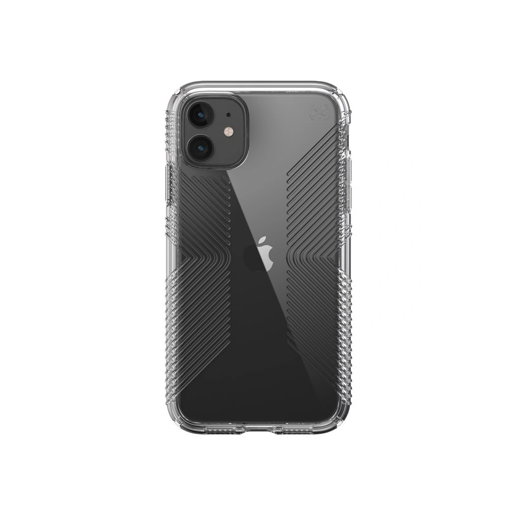 Etui Speck Presidio Perfect-Clear with Grips iPhone 11 z powłoką MICROBAN Clear