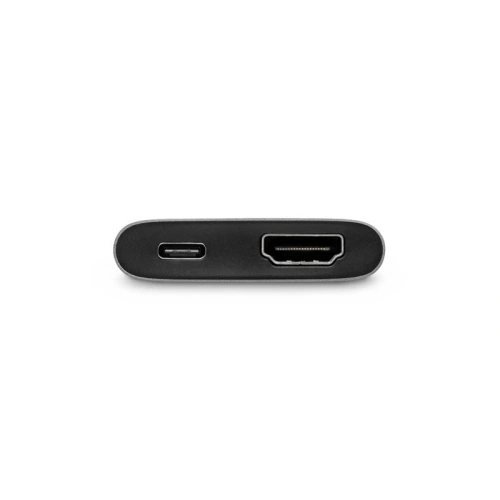 Kup Adapter Moshi USB-C do HDMI 4K i HDR z obsługą ładowania Power Delivery 60W (Titanium Gray) - MOSH081GRY - {ean13} - Sklep Home Screen