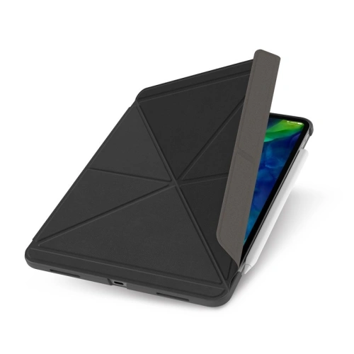 Kup Etui Moshi VersaCover origami Apple iPad Pro 11 2018/2020 (1. a 2. generace) s nabíjením Apple Pencil (Charcoal Black) - MOSH082BLK - {ean13} - Sklep Home Screen