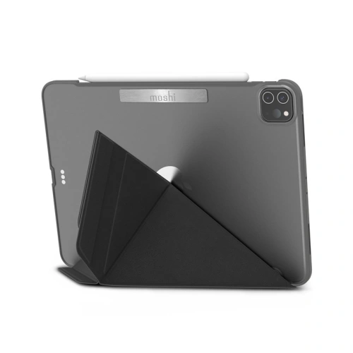 Kup Etui Moshi VersaCover origami Apple iPad Pro 11 2018/2020 (1. i 2. generacji) z ładowaniem Apple Pencil (Charcoal Black) - MOSH082BLK - {ean13} - Sklep Home Screen