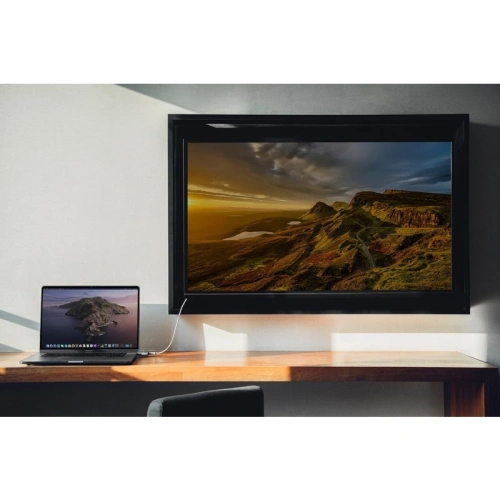 Kup Adapter Moshi USB-C do HDMI 4K i HDR z obsługą ładowania Power Delivery 60W (Titanium Gray) - MOSH081GRY - {ean13} - Sklep Home Screen