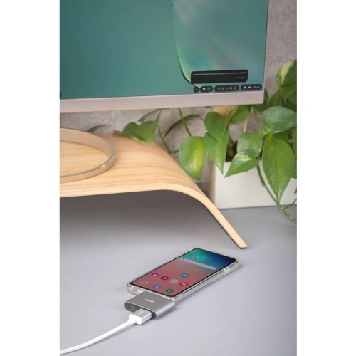 Kup Adapter Moshi USB-C do HDMI 4K i HDR z obsługą ładowania Power Delivery 60W (Titanium Gray) - MOSH081GRY - {ean13} - Sklep Home Screen