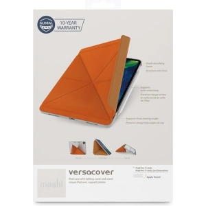 Kup Etui Moshi VersaCover origami Apple iPad Pro 11 2018/2020 (1. i 2. generacji) z ładowaniem Apple Pencil (Sienna Orange) - MOSH084ORG - {ean13} - Sklep Home Screen
