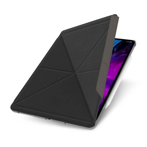 Kup Etui Moshi VersaCover origami Apple iPad Pro 12.9 2018/2020 (3. a 4. generace) s nabíjením Apple Pencil (Charcoal Black) - MOSH085BLK - {ean13} - Sklep Home Screen