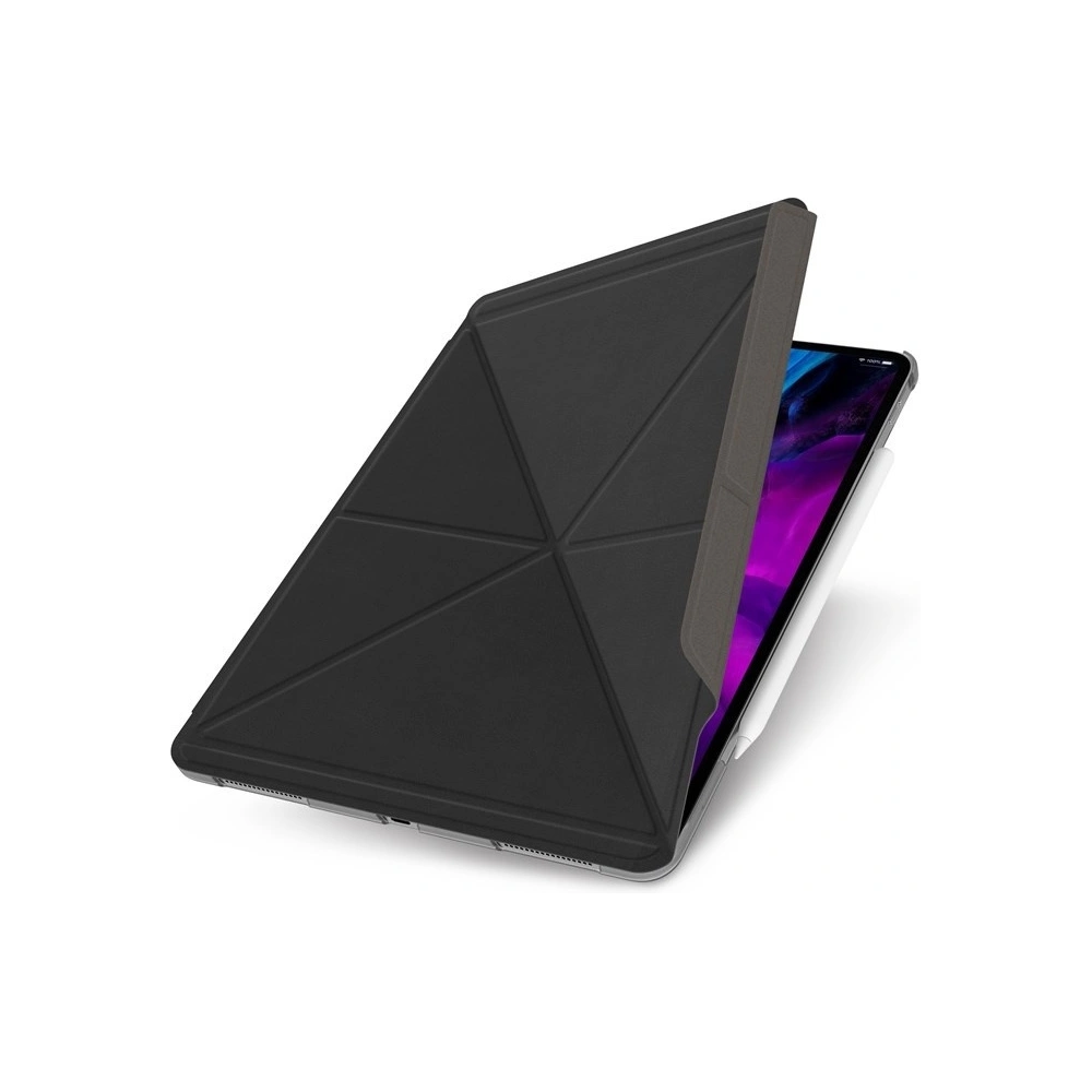 Etui Moshi VersaCover origami Apple iPad Pro 12.9 2018/2020 (3. i 4. generacji) z ładowaniem Apple Pencil (Charcoal Black)