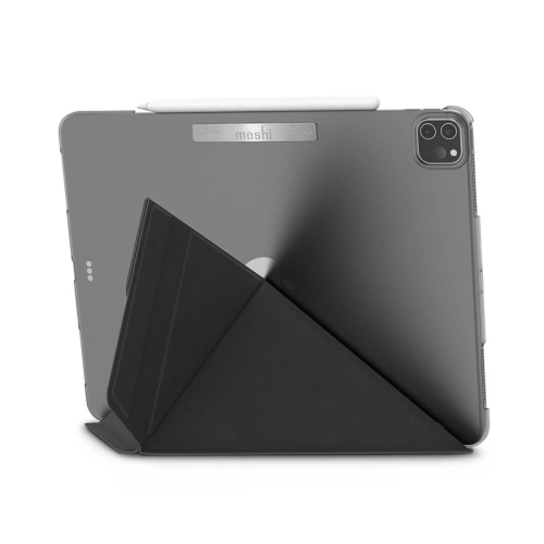 Kup Etui Moshi VersaCover origami Apple iPad Pro 12.9 2018/2020 (3. a 4. generace) s nabíjením Apple Pencil (Charcoal Black) - MOSH085BLK - {ean13} - Sklep Home Screen