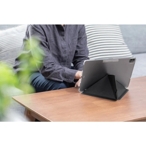 Kup Etui Moshi VersaCover origami Apple iPad Pro 12.9 2018/2020 (3. a 4. generace) s nabíjením Apple Pencil (Charcoal Black) - MOSH085BLK - {ean13} - Sklep Home Screen