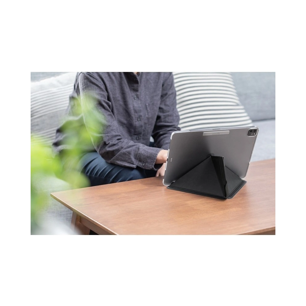 Etui Moshi VersaCover origami Apple iPad Pro 12.9 2018/2020 (3. i 4. generacji) z ładowaniem Apple Pencil (Charcoal Black)