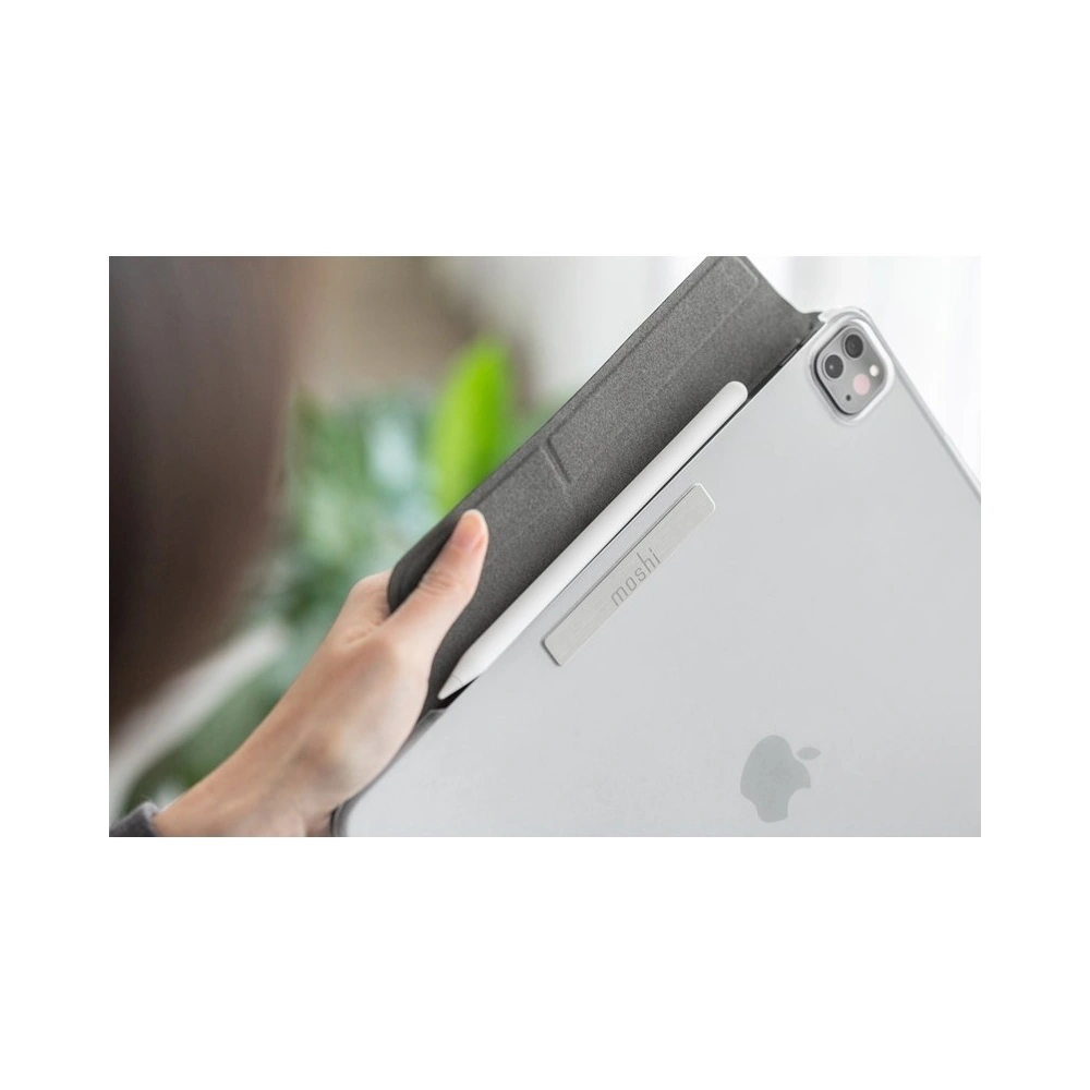Etui Moshi VersaCover origami Apple iPad Pro 12.9 2018/2020 (3. i 4. generacji) z ładowaniem Apple Pencil (Charcoal Black)