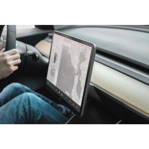 Kup Moshi Matte Schutzfolie für den Bildschirm der Mittelkonsole iVisor AG Tesla Model 3 (Schwarz/Clear Matte) - MOSH086BLK - {ean13} - Sklep Home Screen