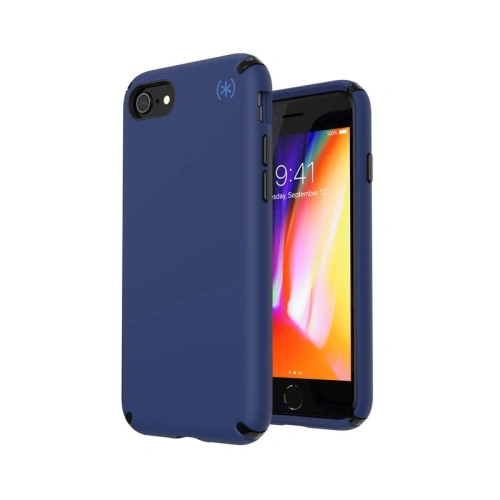 Kup Etui Speck Presidio2 Pro Apple iPhone SE 2022/SE 2020/8/7/6s cu un strat MICROBAN Coastal Blue/Black/Storm Grey - SPK039BLU - {ean13} - Sklep Home Screen