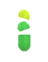 Kup Etui PURO ICON Fluo Case Apple AirPods Pro cu capac suplimentar (Verde Fluo + Capac Galben Fluo) - PUR248GRN - {ean13} - Sklep Home Screen