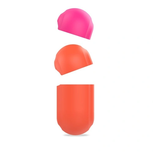 Kup Etui PURO ICON Fluo Case Apple AirPods Pro z dodatkową osłonką (Fluo Orange + Fluo Fuchsia Cap) - PUR249ORG - {ean13} - Sklep Home Screen