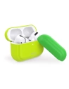 Etui PURO ICON Fluo Case Apple AirPods Pro z dodatkową osłonką (Fluo Yellow + Fluo Green Cap)