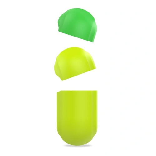 Kup Etui PURO ICON Fluo Case Apple AirPods Pro z dodatkową osłonką (Fluo Yellow + Fluo Green Cap) - PUR250YEL - {ean13} - Sklep Home Screen