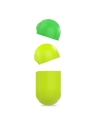 Kup Etui PURO ICON Fluo Case Apple AirPods Pro z dodatkową osłonką (Fluo Yellow + Fluo Green Cap) - PUR250YEL - {ean13} - Sklep Home Screen