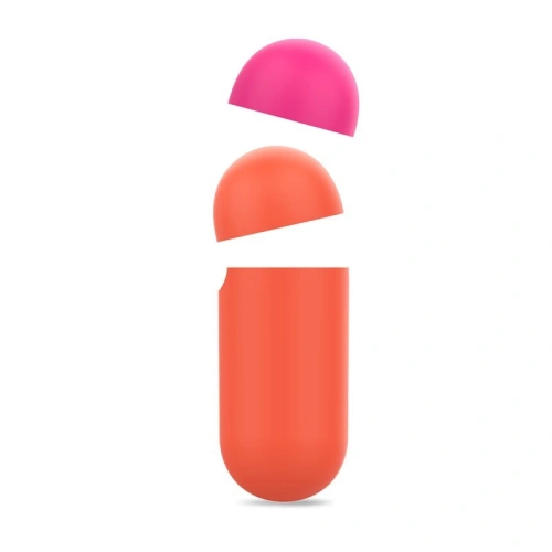 Kup Etui PURO ICON Fluo Case Apple AirPods 1/2 z dodatkową osłonką (Fluo Orange + Fluo Fuchsia Cap) - PUR253ORG - {ean13} - Sklep Home Screen