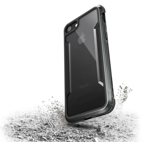 Kup Alumínium tok X-Doria Defense Shield Apple iPhone SE 2022/SE 2020/8/7 (Fekete) - XDR064BLK - {ean13} - Sklep Home Screen