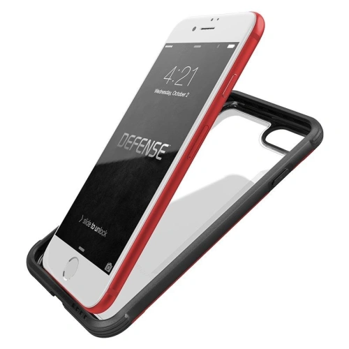 Kup Hliníkový obal X-Doria Defense Shield Apple iPhone SE 2022/SE 2020/8/7 (Červená) - XDR065RED - {ean13} - Sklep Home Screen