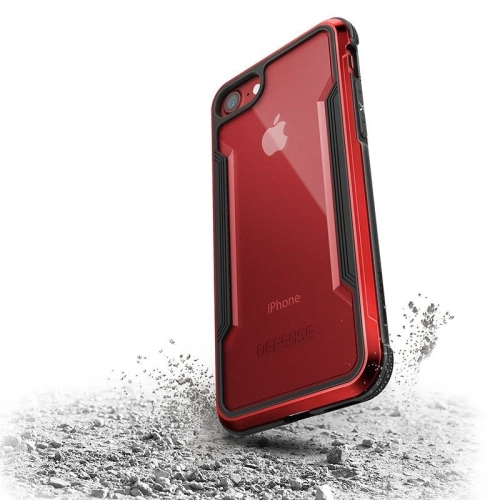 Kup Hliníkový obal X-Doria Defense Shield Apple iPhone SE 2022/SE 2020/8/7 (Červená) - XDR065RED - {ean13} - Sklep Home Screen