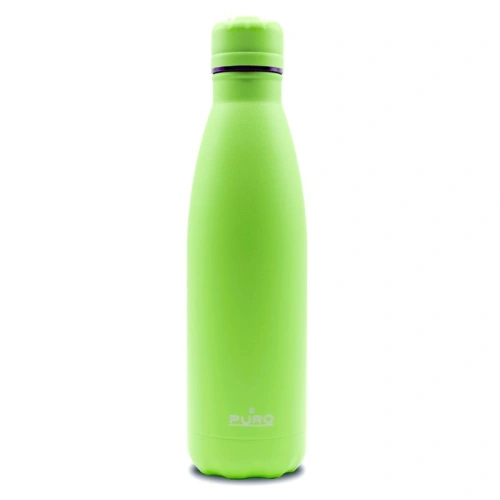 Kup Rozsdamentes acél hőszigetelt palack PURO ICON Fluo 500ml (Zöld) (Porbevonat) - PUR260GRN - {ean13} - Sklep Home Screen