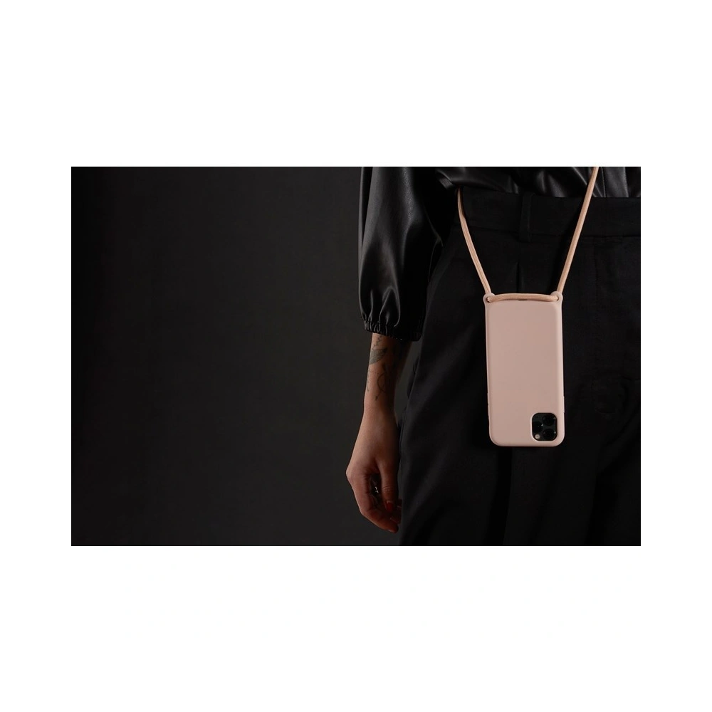 Etui PURO ICON Cross Body Apple iPhone SE 2022/SE 2020/8/7 (Piaskowy róż)