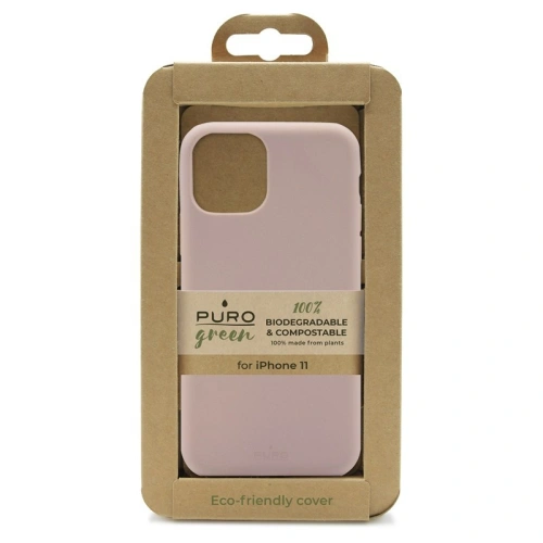 Kup Ökologikus PURO Green Recycled Környezetbarát Tok Apple iPhone 11 (homok rózsaszín) - PUR281PNK - {ean13} - Sklep Home Screen