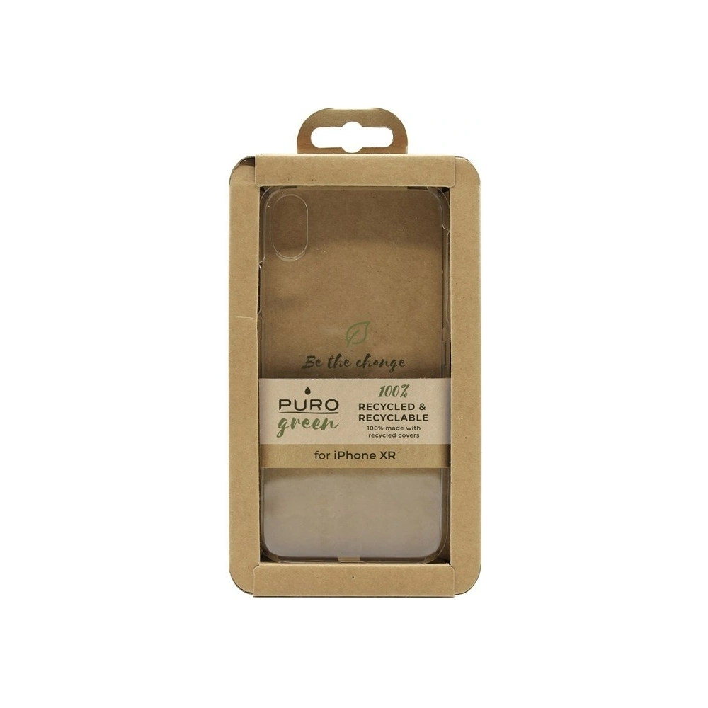 Ekologiczne etui PURO Green Recycled Eco-friendly Cover Apple iPhone XR (przezroczysty)