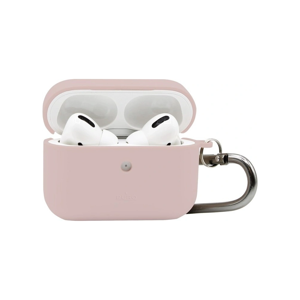 Ekologiczne etui PURO Green Compostable Eco-friendly Cover Apple AirPods Pro (piaskowy róż)